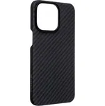 Tactical Aramid kryt se vzorem karbonových vláken a MagSafe pro iPhone 14 Pro - černý