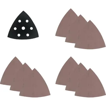 Pilový plátek MILWAUKEE Sada brusných listů PG Saver 93x93mm HL, 10ks