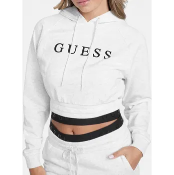 Dámská mikina Dámská šedá mikina Guess - Velikost S, Barva Šedá M56345 Q4GQ06KARD0