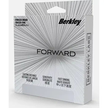 Berkley Forward Finesse Braid 0.15mm, 4.70kg, Crystal, 150m (Unikátní přívlačová s velmi hladkým povrchem, která je tvořena vlákny, která jsou zkroucená a tepelně spojená.)