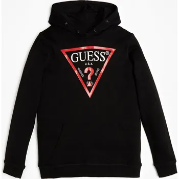 Chlapecká mikina Dětská Mikina GUESS HOODED FLEECE_CORE L92Q09KAUG0-JBLK – Černá 10