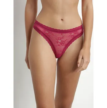 Kalhotky DIM ROMANCE THONG DI000E9T červená M