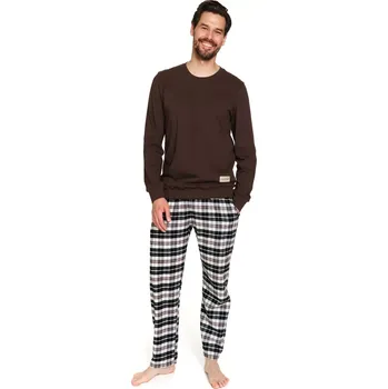 Pánské pyžamo PÁNSKÉ PYŽAMO PMB.7334 BIG J/25 BROWNIE XXL