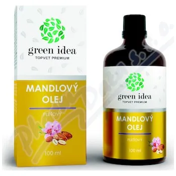 Pleťový olej Green idea Mandlový olej 100ml