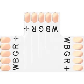 LED páska RGBW LED Spojka "T" 12mm pro Pásky