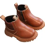 Dětské zimní kotníkové boty se silnou podrážkou Velikost: 27, Barva (Varianta): F26697BR