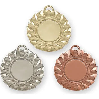 Medaile na emblém, 50 mm, zlatá