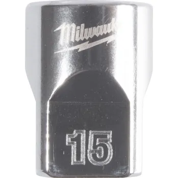 Klíč MILWAUKEE Standardní metrický nástrčný klíč, 3/8", 15mm, 12-PT