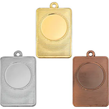 Medaile na emblém, 35x50 mm, zlatá