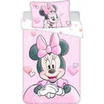 Bavlněné dětské povlečení do postýlky 100x135 cm Minnie – Jerry Fabrics ID_1562112