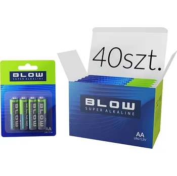 Článková baterie AA Alkalické Baterie LR6 v Blistru 4 ks