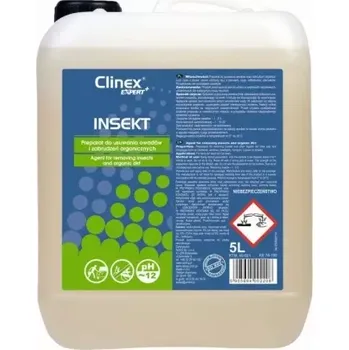 CLINEX EXPERT INSEKT - Prostředek na odstranění hmyzu a organických nečistot 5L