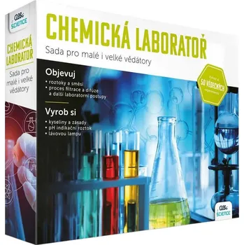 Společenská hra ALBI Science Chemická laboratoř experimentální vědecký set pro děti | 65554