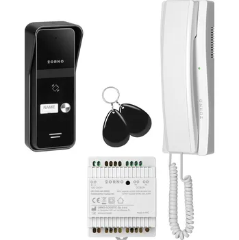 Domácí vrátný s RFID a DIN napájením, bílý