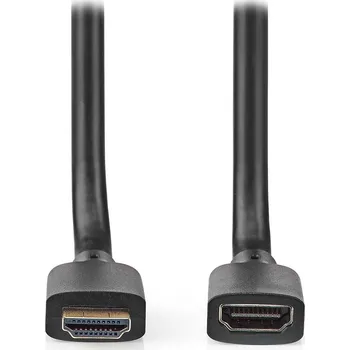 Video kabel NEDIS prodlužovací Ultra High Speed HDMI 2.1 kabel s ethernetem/ 8K@60Hz/ zlacené konektory HDMI-HDMI/ černý/ BOX/ 2m