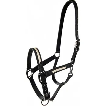 Ohlávka LAMI-CELL Sparkling black/champagne COB