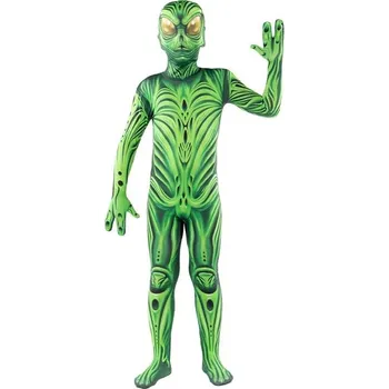 Karnevalový kostým Funiglobal - Dětský kostým mimozemského monstra s druhou pletí - 10-12 years