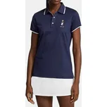 Dámské modré polo triko Ralph Lauren - Velikost L, Barva Modrá M56338 285929704001