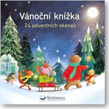 Kalendář Vánoční knížka 24 adventních okének