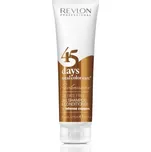 45 Days Šampon pro barvené měděné vlasy – Revlon Professional – 275ml Prodlouží životnost měděné barvy, chrání vlasy a zanechává je hebké a lesklé.