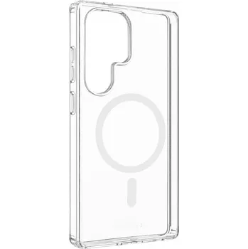 Pouzdro na mobilní telefon Zadní kryt FIXED MagPure s podporou MagSafe pro Samsung Galaxy S25 Ultra, čirý