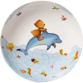Talíř Villeroy & Boch Happy as a Bear dětský hluboký talíř, 19,5 cm 14-8664-2752