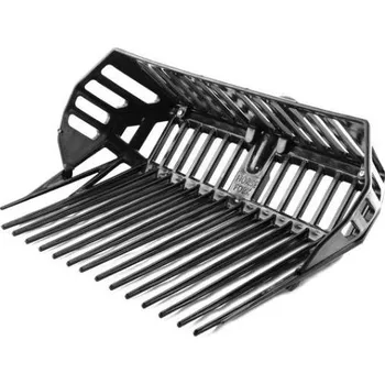 Vidle Místovací vidle UMBRIA EQUITAZIONE hluboké z ABS plastu černé