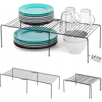 police Vilde Přídavná police roztahovací 229106 černá