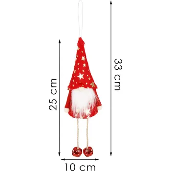 Vánoce Springos CA1274 VÁNOČNÍ OZDOBNÝ TROL 10,5 x 16,5 CM
