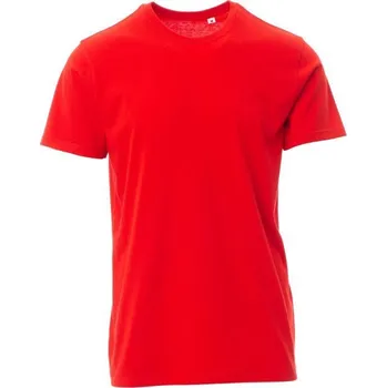 Pánské tričko Payperwear Bavlněné triko Free s vyztužovací páskou pro vyšší odolnost a pohodlí Barva: červená klasická, Velikost: 3XL