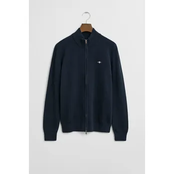 Dívčí svetr KARDIGÁN GANT CASUAL COTTON CARDIGAN EVENING BLUE