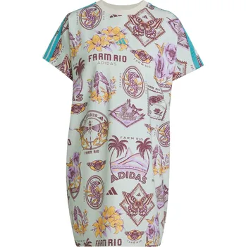 Dámské šaty Dámské Šaty ADIDAS FARM T DRESS JL7003 – Modrá XS