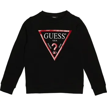 Chlapecká mikina Dětská Mikina GUESS LS FLEECE_CORE L73Q09KAUG0-JBLK – Černá 14