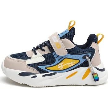 Chlapecké tenisky Dětské sportovní tenisky s vysokou podrážkou Velikost: 32, Barva (Varianta): Tmavě modrá