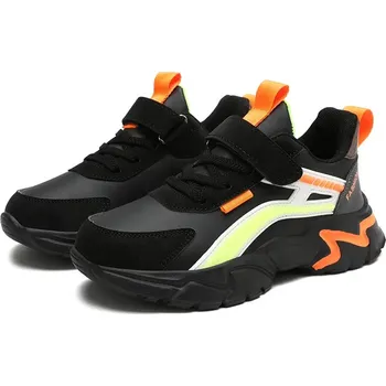 Chlapecké tenisky Sportovní tenisky pro děti s měkkou podrážkou Velikost: 35, Barva (Varianta): Oranžová