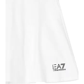 Dámská sukně Dámská tenisová sukně EA7 Tennis Pro Mini - brilliant white Bílý (L)