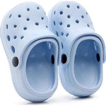 Chlapecké bačkory Dětské sandály z pěny Crocs s otvory Velikost: 27-28, Barva (Varianta): Světle modrá