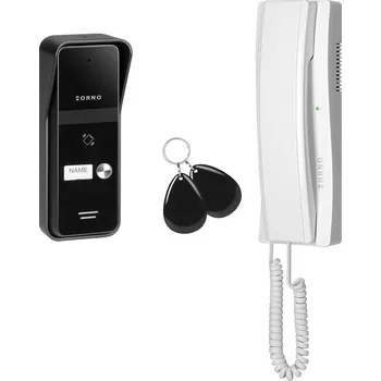 Audio vrátník 2-vodičový s RFID, bílý