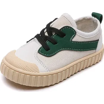 Chlapecké tenisky Dětské tenisky z plátna s měkkou podrážkou Velikost: 32, Barva (Varianta): Béžová