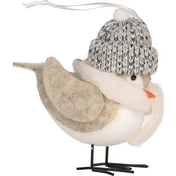 Clayre & Eef - Dekorativní figurka ptáčka 66340