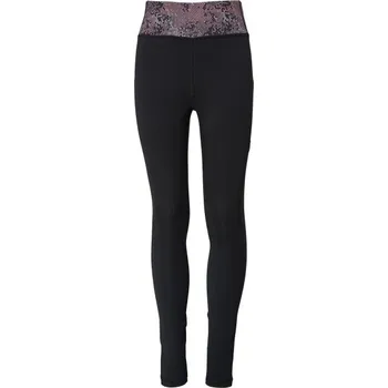 Dívčí oblečení Dívčí fitness legíny Fitforce ZANDALKA 164/170 Černá, Růžová