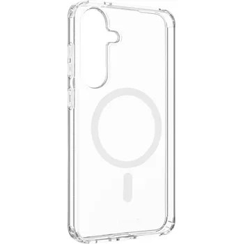 Pouzdro na mobilní telefon Zadní kryt FIXED MagPure s podporou Magsafe pro Samsung Galaxy S25+, čirý
