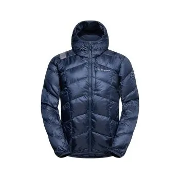 Pánská větrovka La Sportiva PINNACLE DOWN Jacket Men Night Sky/Chalk modrá XL