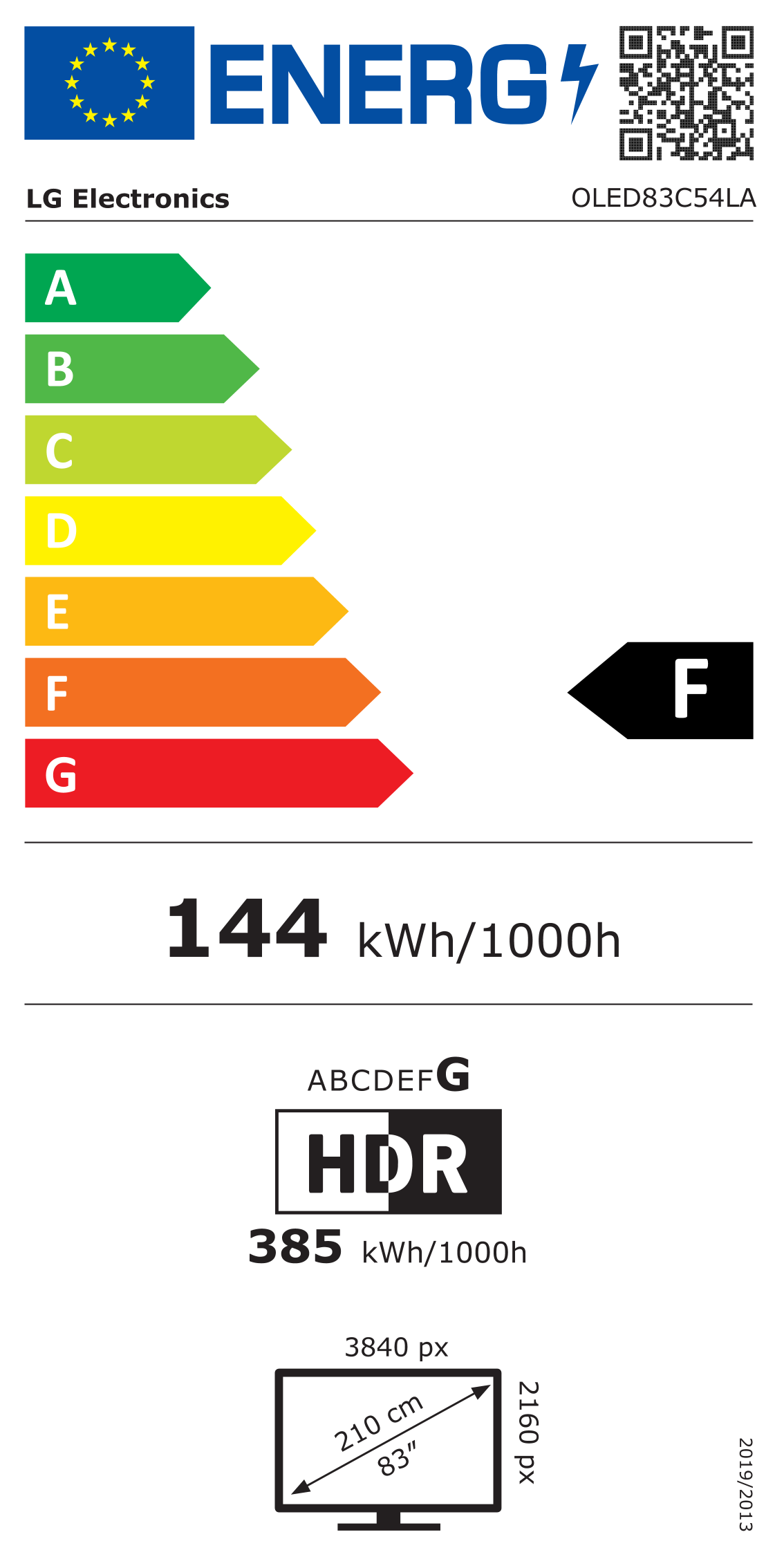 Fotografie 21 - Televizor LG 83'' OLED (OLED83C54LA.AEU)