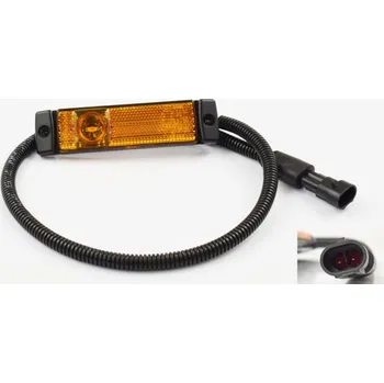 Příslušenství osvětlení automobilu Světlo obrysové DAF 105XF LED oranřová 1872258, , ,