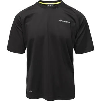 Pánské Tričko s krátkým rukávem EA7 TRAIN ATHLETIC MIX M TEE SS ST PAPL 3DPT11PJUYZ1200 – Černá M