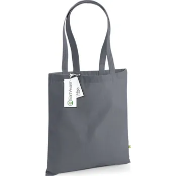 Plážová taška EarthAware™ organická bavlněná taška W 801 graphite grey onesize