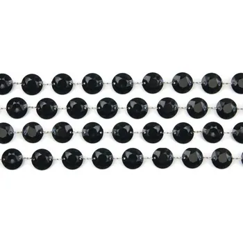 Svatební dekorace Dekorativní krystalky - černé