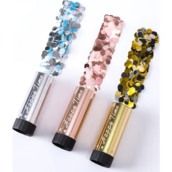 Konfeta Konfety - vystřelovací zlatá