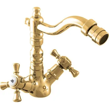 Vodovodní baterie Slezák Rav Morava Retro MK320.5/9Z bidetová baterie zlatá 1/2''